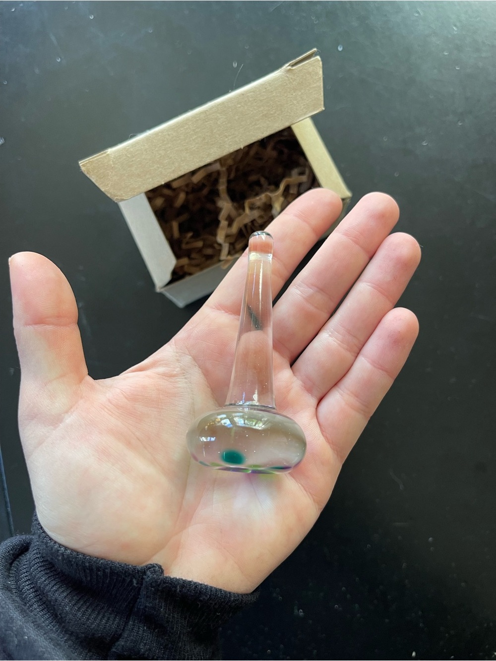 Henrietta Glass Ring Holder